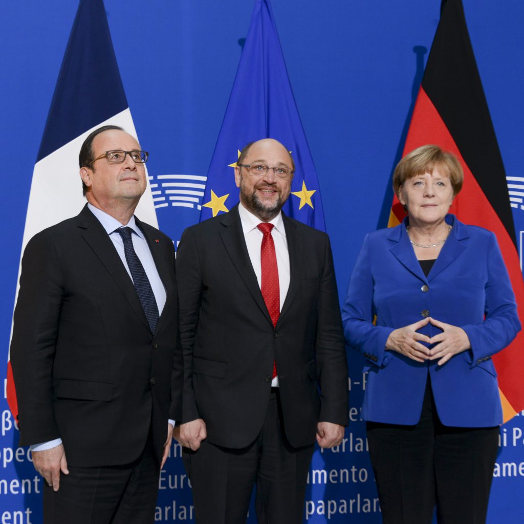 Hollande-Schulz-Merkel